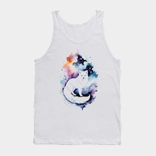 Cosmic Arctic Fox Tank Top